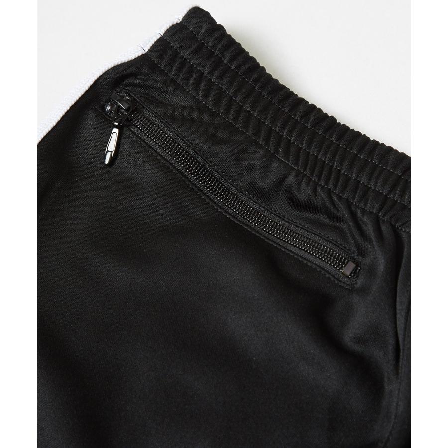 サイドライン ジャージ ワイドパンツ メンズ ラインパンツ ダンス トラックパンツ バギーパンツ イージーパンツ ブラック | improves | 14