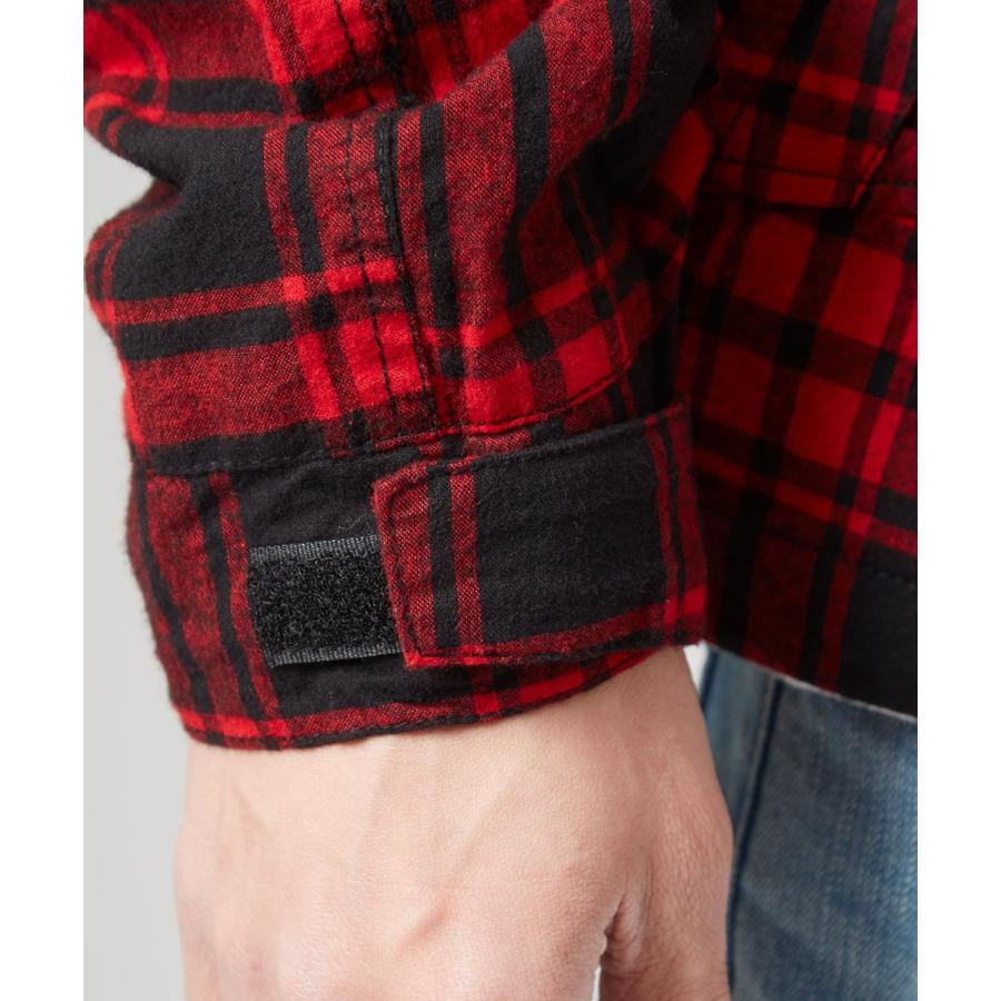 チェック マウンテンパーカー メンズ マウンテンパーカ 春 アウター ジャケット セットアップ可能 パーカー レッド | improves | 16