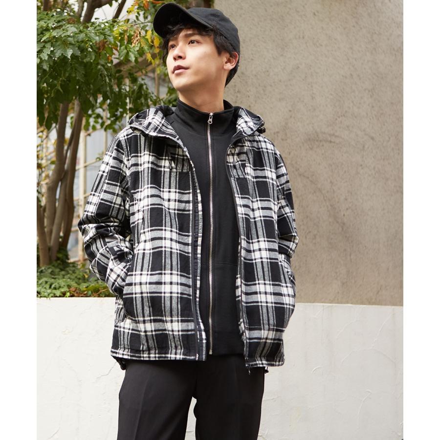 improves（インプローブス） チェック マウンテンパーカー メンズ