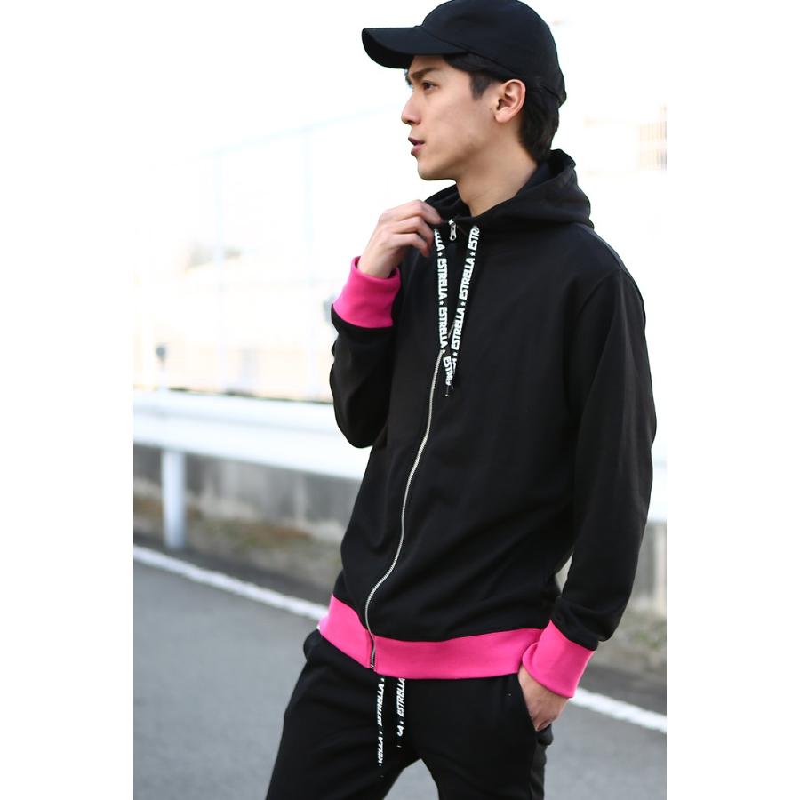 black means 般若心経 ジップパーカー スウェット black means