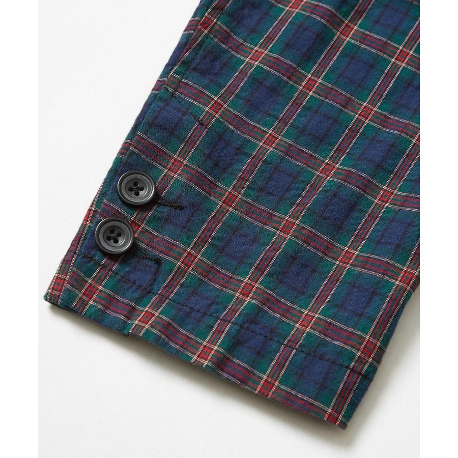 チェック テーラードジャケット メンズ 春 アウター ジャケット ブレザー ブルゾン ジャンパー セットアップ可能 赤 | improves | 18