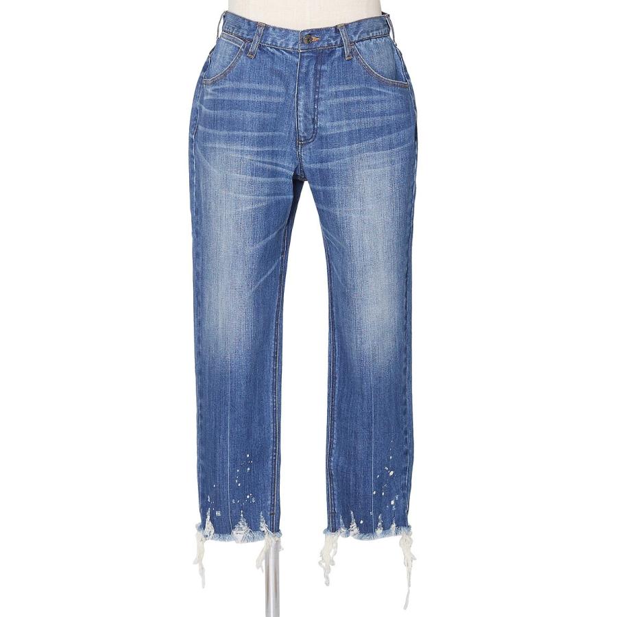 mnml 骨プリント ダークブルーデニムパンツ32 mnml] X1 Stretch Denim Vintage Blue (28～38インチ) - DOPE