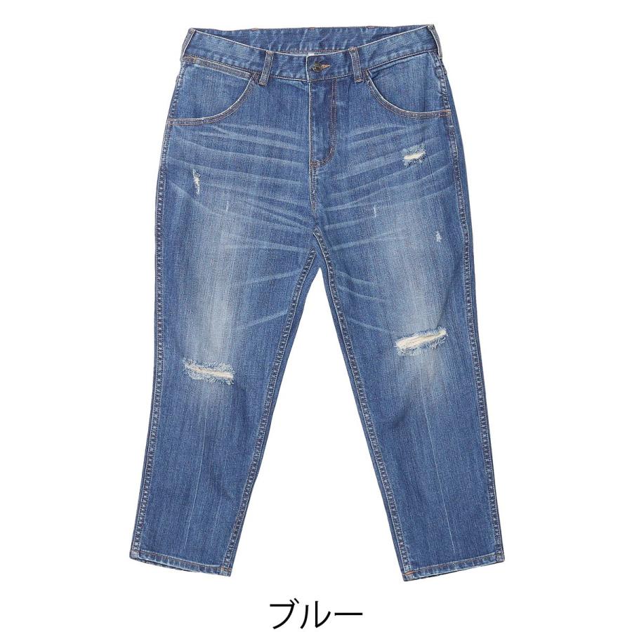 improves（インプローブス） アンクル デニムパンツ メンズ ダメージ