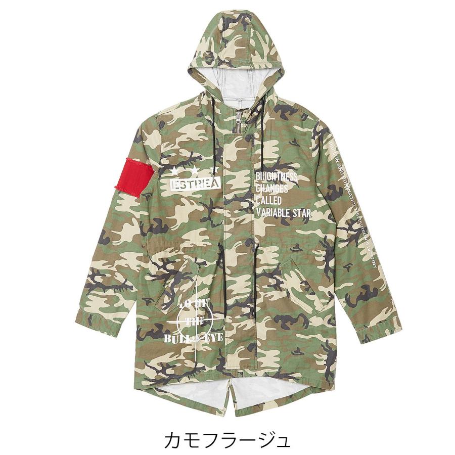 improves モッズコート メンズ M-51 ロング 迷彩 ジャケット improves モッズコート メンズ M-51 ロング 迷彩 ジャケット