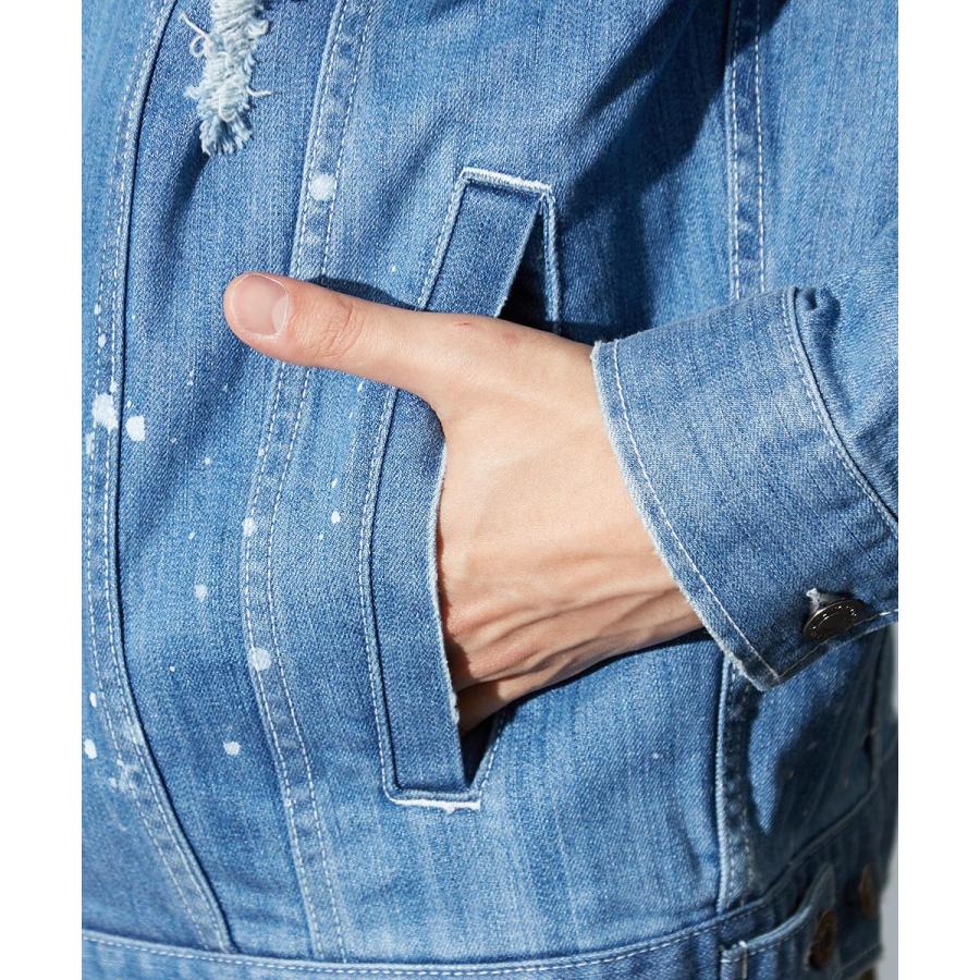 ビッグシルエット デニム ジージャン メンズ ブルゾン Gジャン デニムジャケット オーバーサイズ ジャケット 春 アウター | improves | 13