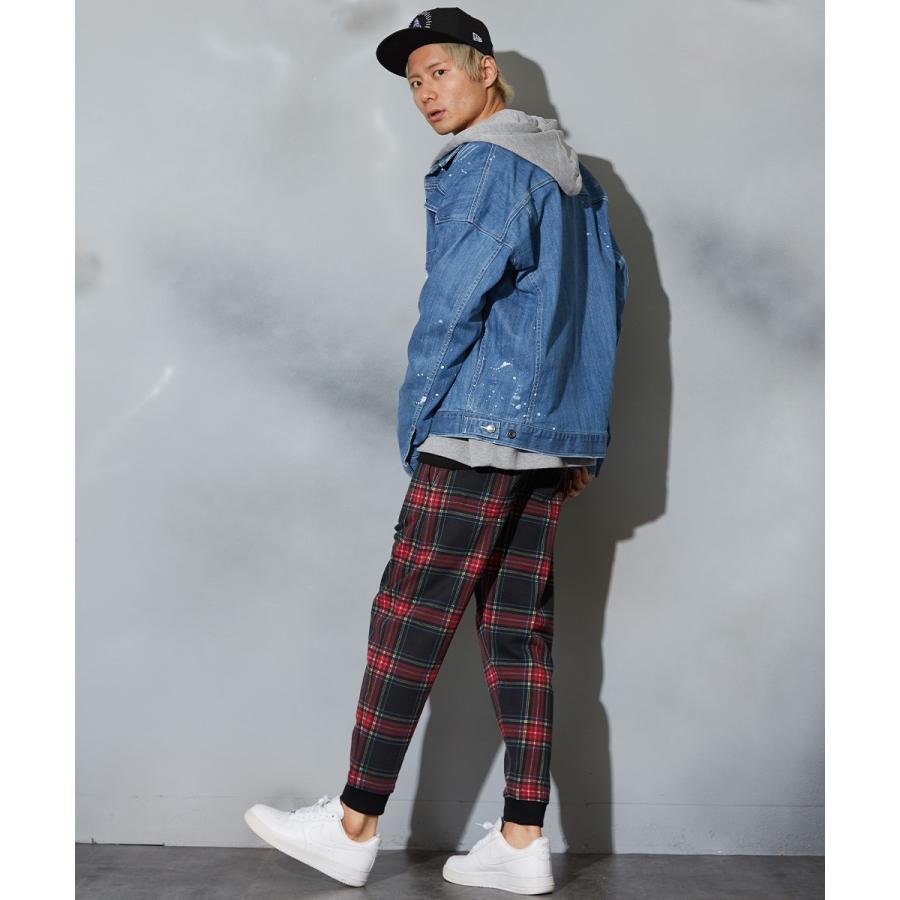 ビッグシルエット デニム ジージャン メンズ ブルゾン Gジャン デニムジャケット オーバーサイズ ジャケット 春 アウター | improves | 03