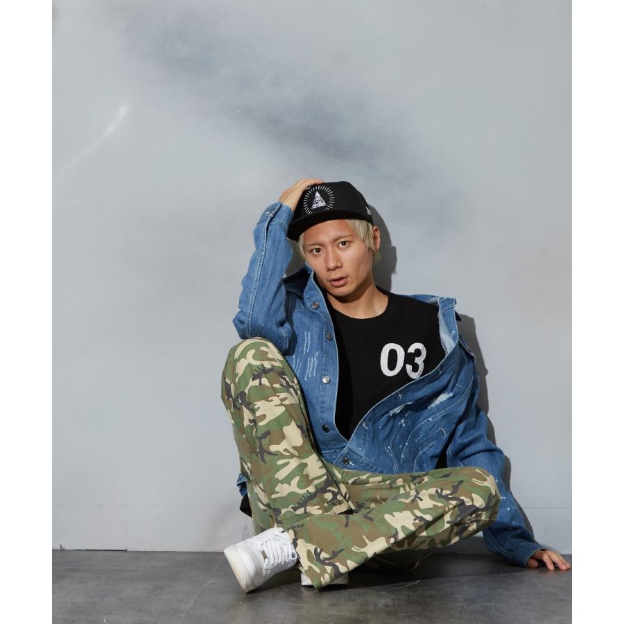 ビッグシルエット デニム ジージャン メンズ ブルゾン Gジャン デニムジャケット オーバーサイズ ジャケット 春 アウター | improves | 04