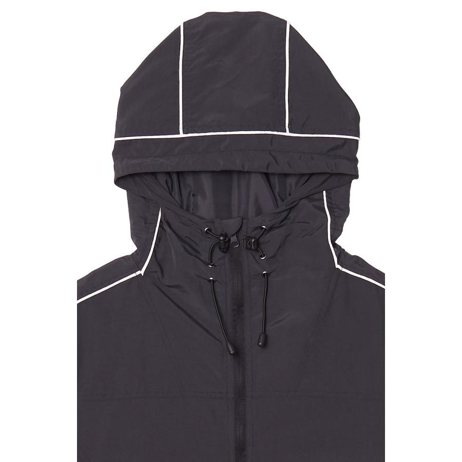 マウンテンパーカー メンズ マウンテンパーカ ナイロン ジャケット ストリート 春 アウター セットアップ可能 ブルゾン ブラック | improves | 13