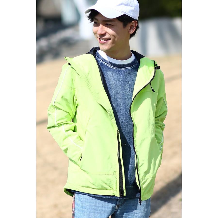 マウンテンパーカー メンズ マウンテンパーカ ナイロン ジャケット ストリート 春 アウター セットアップ可能 ブルゾン ブラック | improves | 05