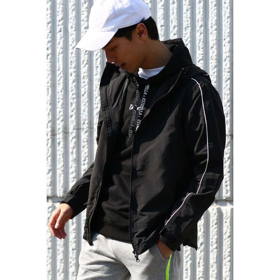 マウンテンパーカー メンズ マウンテンパーカ ナイロン ジャケット ストリート 春 アウター セットアップ可能 ブルゾン ブラック | improves | 08