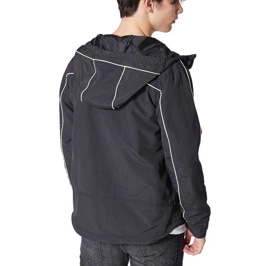 マウンテンパーカー メンズ マウンテンパーカ ナイロン ジャケット ストリート 春 アウター セットアップ可能 ブルゾン ブラック | improves | 09