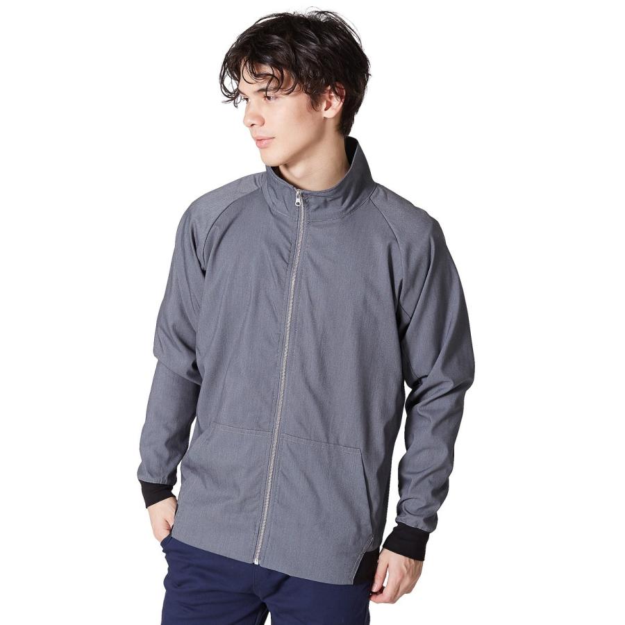 スーツ生地 ジャケット メンズ 春 アウター ブルゾン ジャンパー ジャンバー セットアップ可能 トラックジャケット | improves | 03