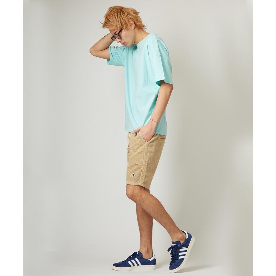 ビッグTシャツ メンズ ビッグシルエット Tシャツ カットソー 半袖 クルーネック オーバーサイズ ビッグサイズ トップス 無地 ブラック | improves | 11