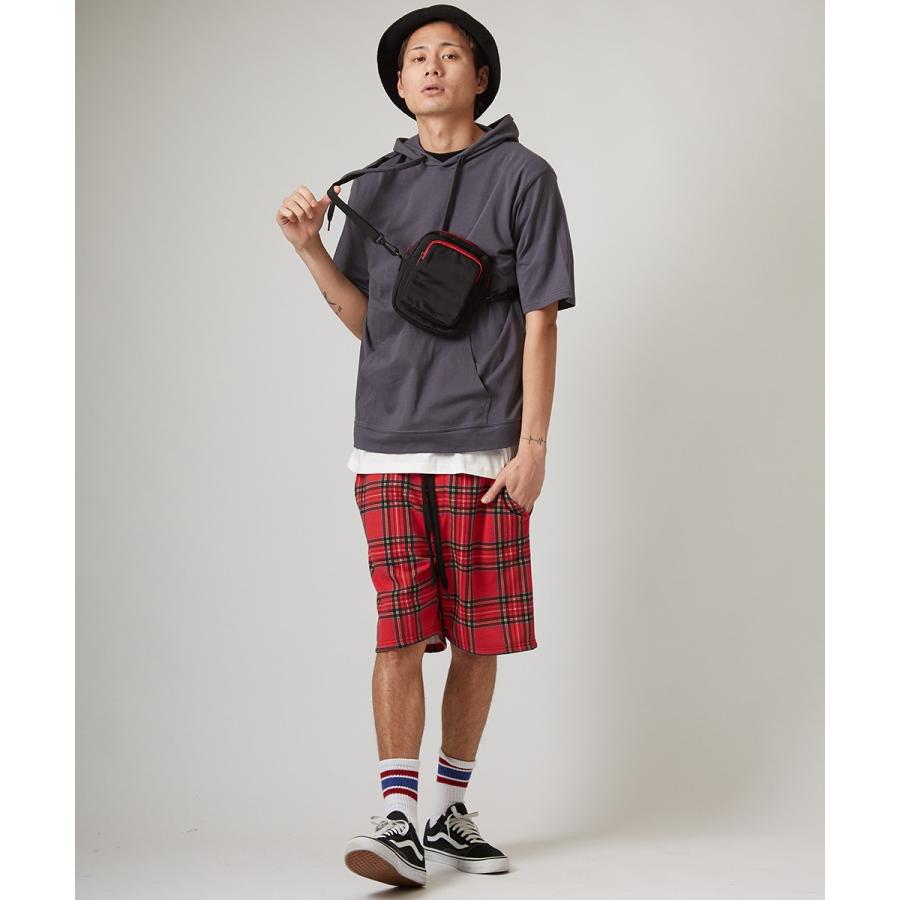 Tシャツ メンズ パーカー カットソー 半袖 フード Tパーカー プルオーバー トップス 無地 ブラック ベージュ ピンク グリーン 黒 | improves | 04