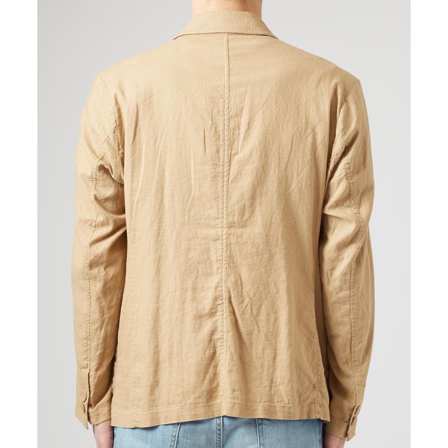 綿 麻 リネン テーラードジャケット メンズ テーラード ジャケット 春 アウター ブレザー ビジネス スーツ きれいめ カジュアル | improves | 11