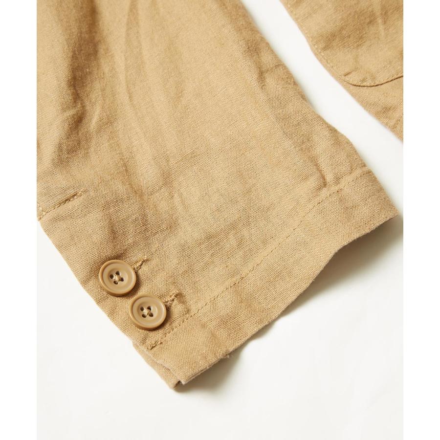 綿 麻 リネン テーラードジャケット メンズ テーラード ジャケット 春 アウター ブレザー ビジネス スーツ きれいめ カジュアル | improves | 17