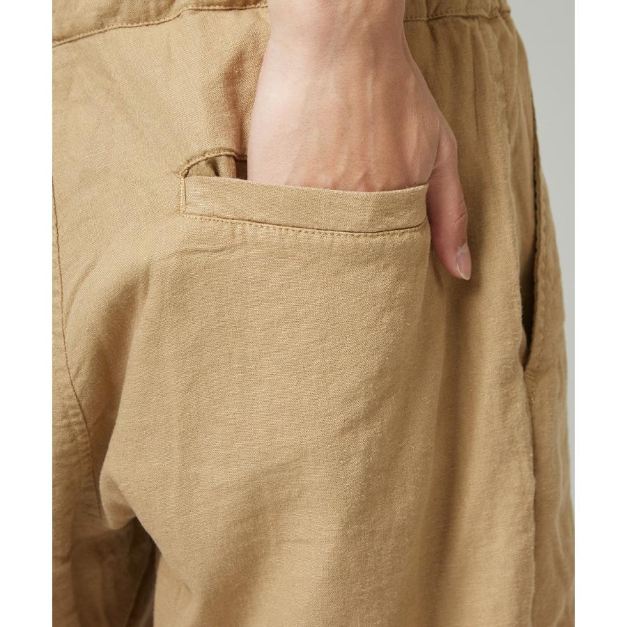improves 綿 麻 リネン ショートパンツ メンズ ハーフパンツ