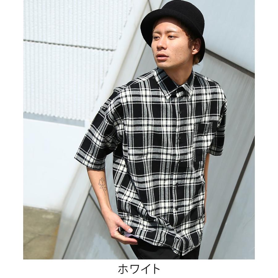 improves（インプローブス） チェック ビッグシルエット シャツ メンズ