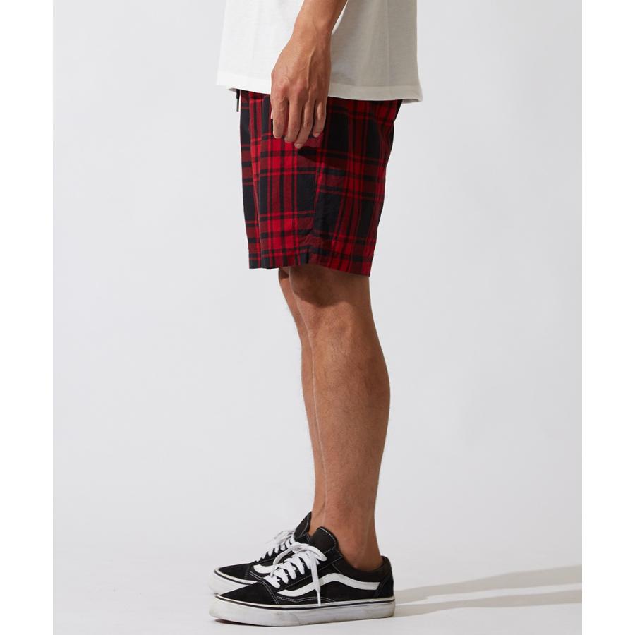 YONEX チェック柄 ハーフパンツ JP L YO2032EU008030_thumb.jpg