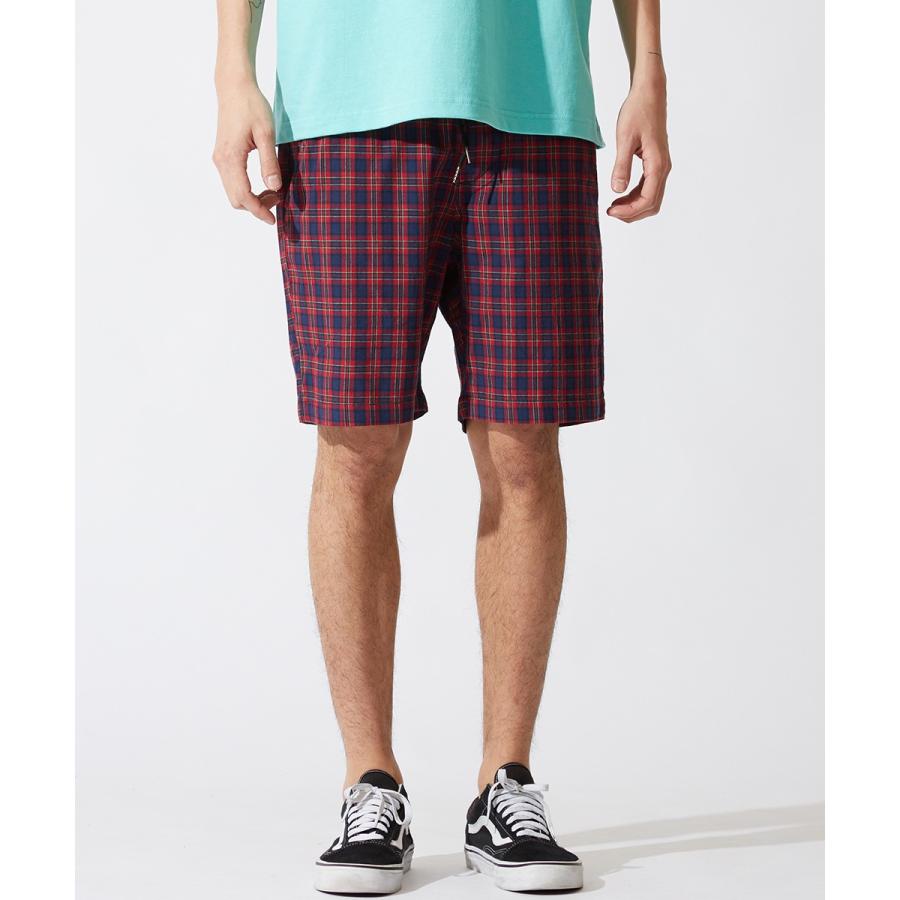 improves（インプローブス） ショートパンツ メンズ 膝上 チェック