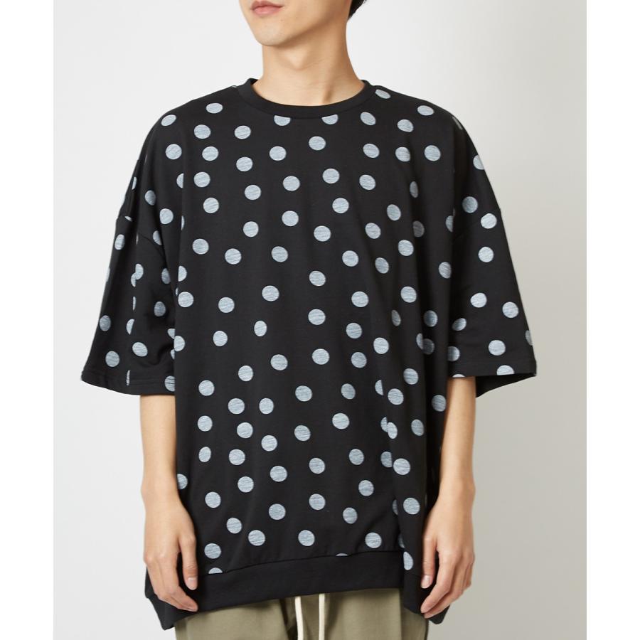 ビッグシルエット トレーナー メンズ 半袖 ビッグTシャツ カットソー Tシャツ クルーネック ロゴ プリント オーバーサイズ トップス | improves | 05