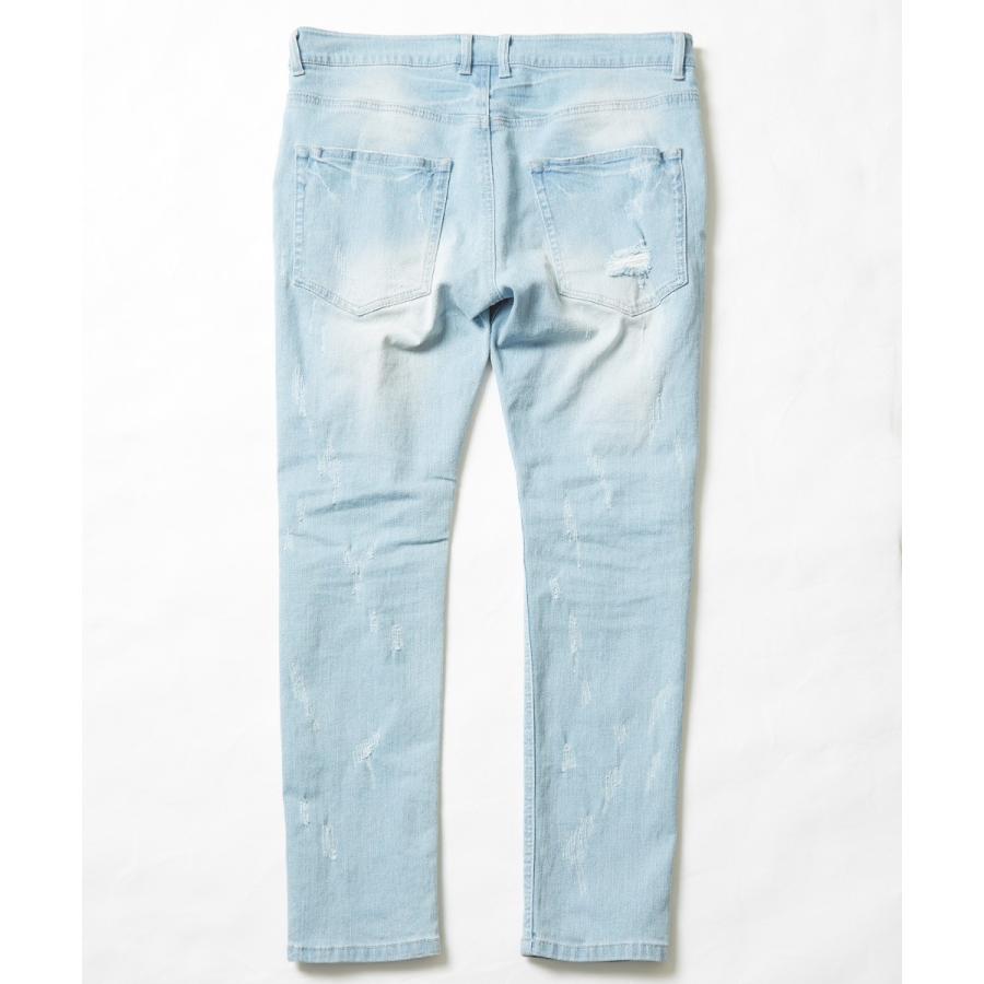 improves（インプローブス） デニムパンツ メンズ ダメージ ジーンズ