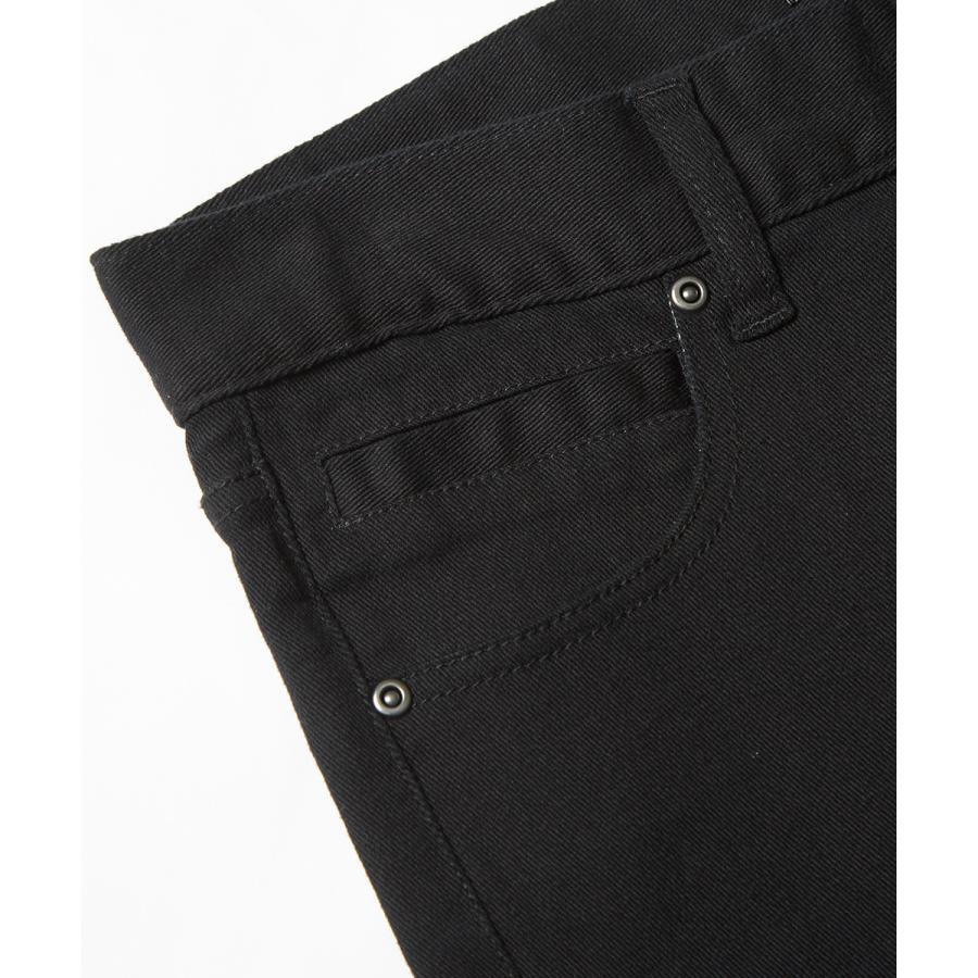 クラッシュ スキニー パンツ メンズ ダメージ スキニーパンツ 黒 ブラック ストレッチ カツラギパンツ チノパン スリム | improves | 17