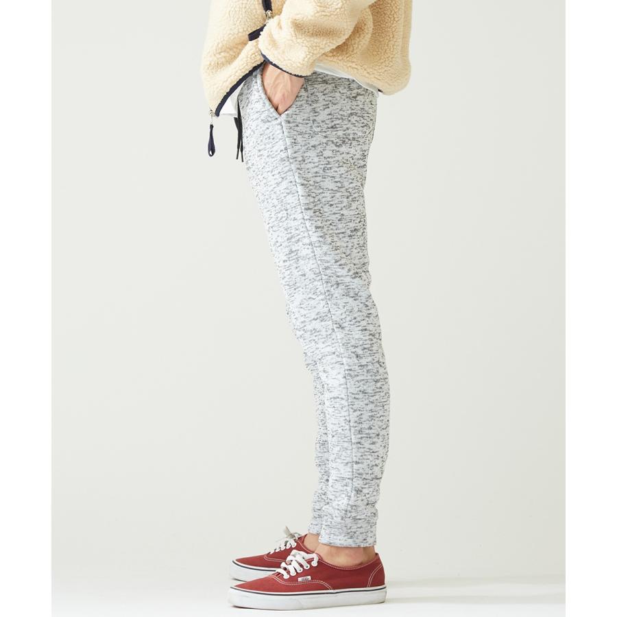 ジョガーパンツ メンズ ニットフリース あったか 暖かい 裏起毛 スウェットパンツ フリースパンツ イージーパンツ 暖パン 黒 improves | improves | 11