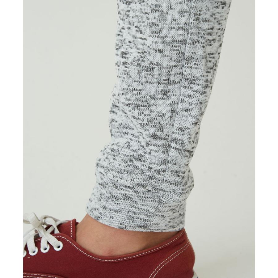 ジョガーパンツ メンズ ニットフリース あったか 暖かい 裏起毛 スウェットパンツ フリースパンツ イージーパンツ 暖パン 黒 improves | improves | 18