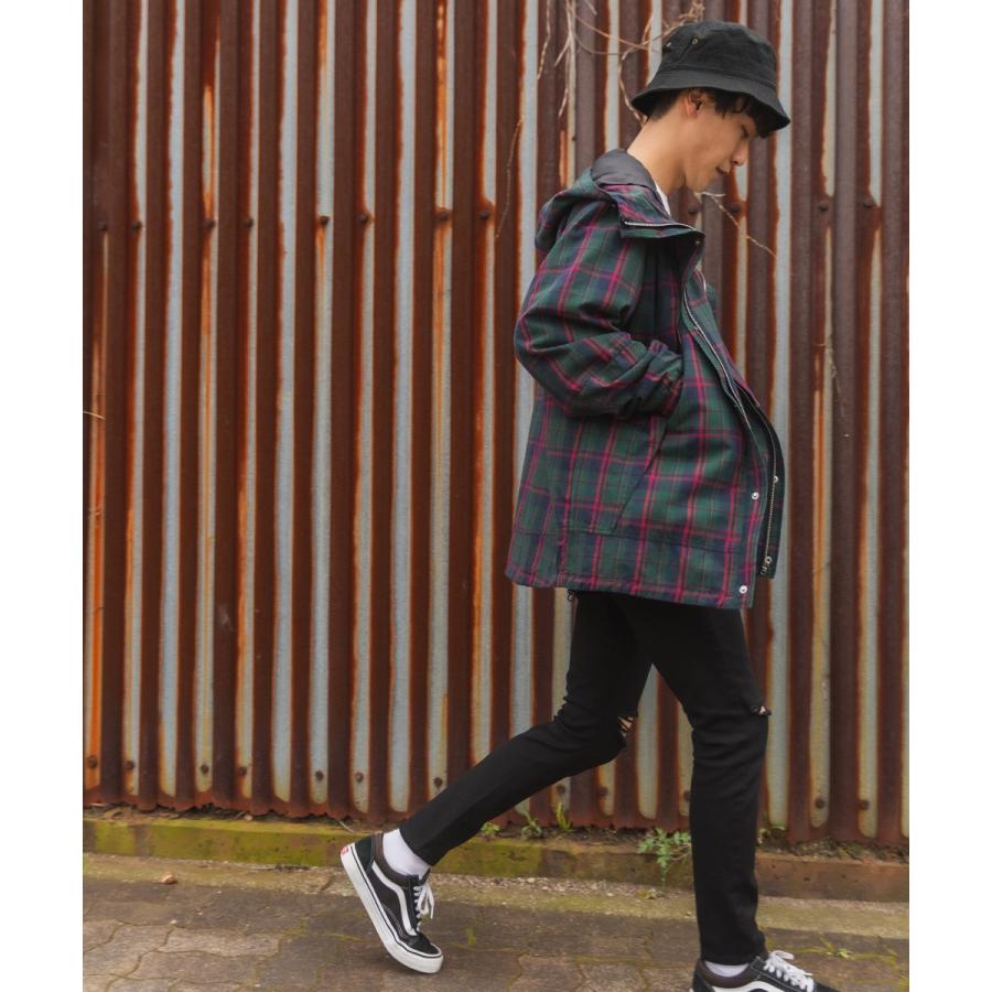 Bristol チェック柄 マウンテンパーカー L improves マウンテンパーカー メンズ マウンテンパーカ チェック