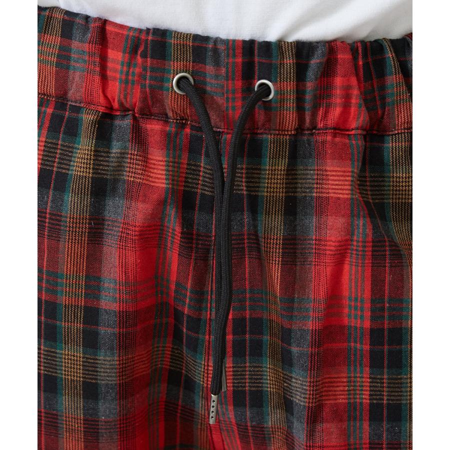 チェックパンツ メンズ ワイドパンツ 柄 チェック パンツ ダンス 赤 グリーン チェック柄パンツ タータンチェック 韓国 Improves 50232 Improves インプローブス 通販 Yahoo ショッピング