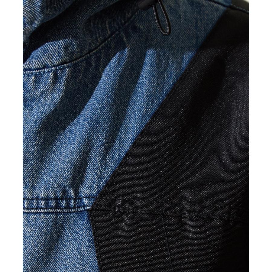 マウンテンパーカー メンズ デニム マウンテンパーカ デニムジャケット マンパー マウンパ マンパ ブルゾン ジャンパー improves | improves | 15