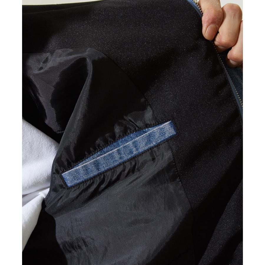 マウンテンパーカー メンズ デニム マウンテンパーカ デニムジャケット マンパー マウンパ マンパ ブルゾン ジャンパー improves | improves | 17