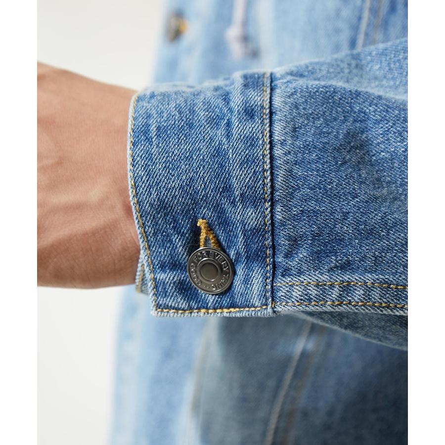 フード ジージャン メンズ Gジャン スウェット フード付き デニムジャケット ブルゾン ジャンパー improves | improves | 19