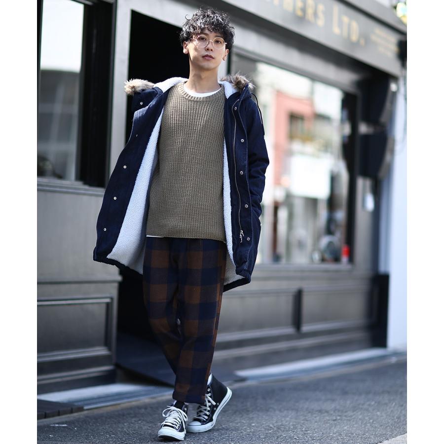 improves（インプローブス） テーパードパンツ メンズ メルトン 暖かい