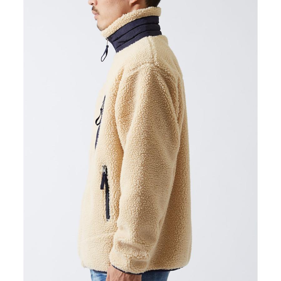 improves（インプローブス） ボアジャケット メンズ ボアブルゾン ボア