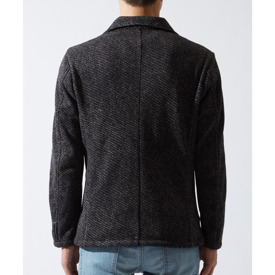 テーラードジャケット メンズ イタリアンカラー ツイード ジャケット セットアップ可能 あったか 暖かい 裏起毛 improves トラッド 英国 | improves | 13