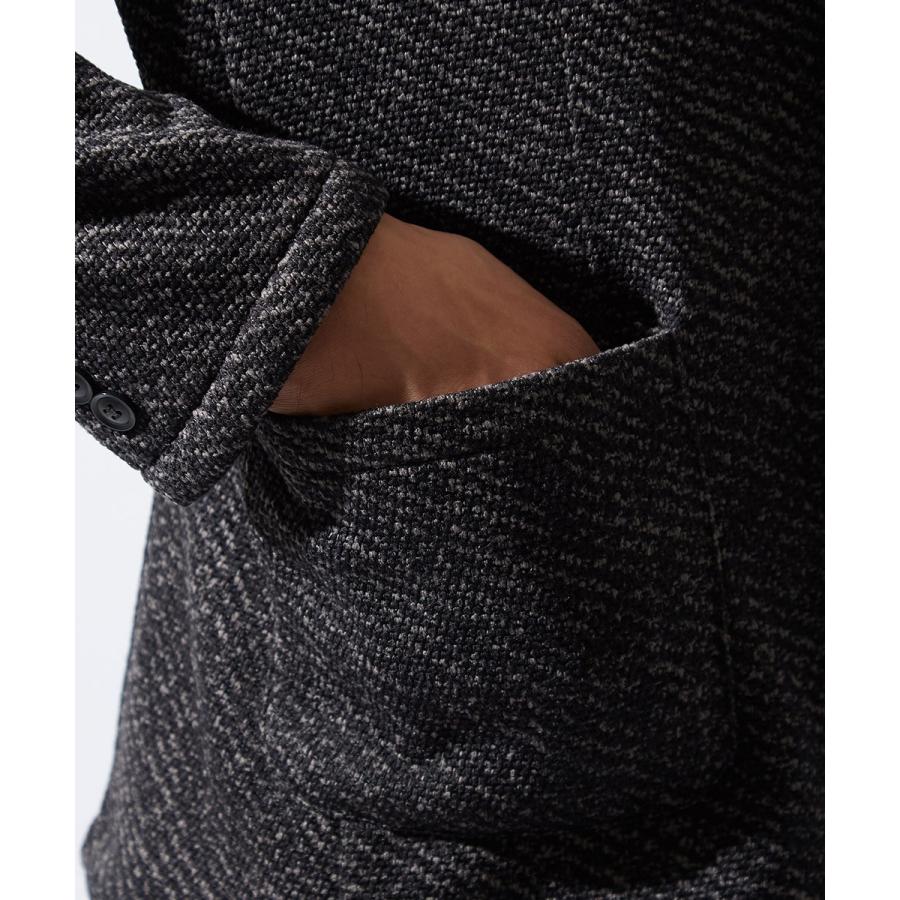 テーラードジャケット メンズ イタリアンカラー ツイード ジャケット セットアップ可能 あったか 暖かい 裏起毛 improves トラッド 英国 | improves | 15