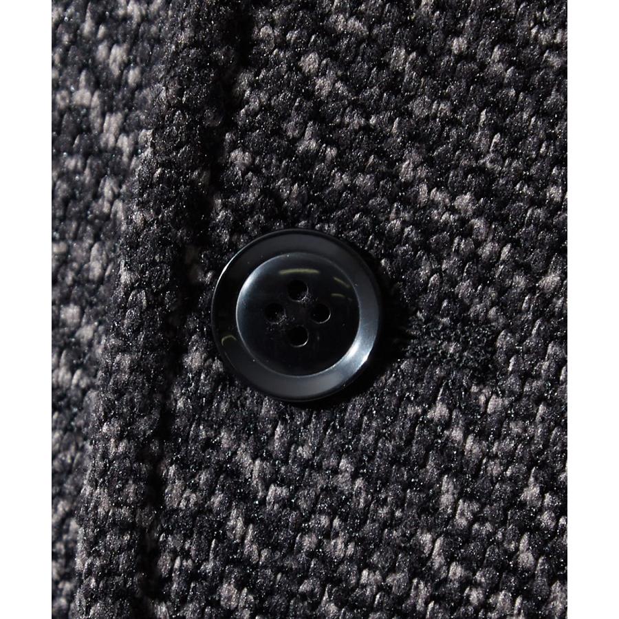 テーラードジャケット メンズ イタリアンカラー ツイード ジャケット セットアップ可能 あったか 暖かい 裏起毛 improves トラッド 英国 | improves | 16