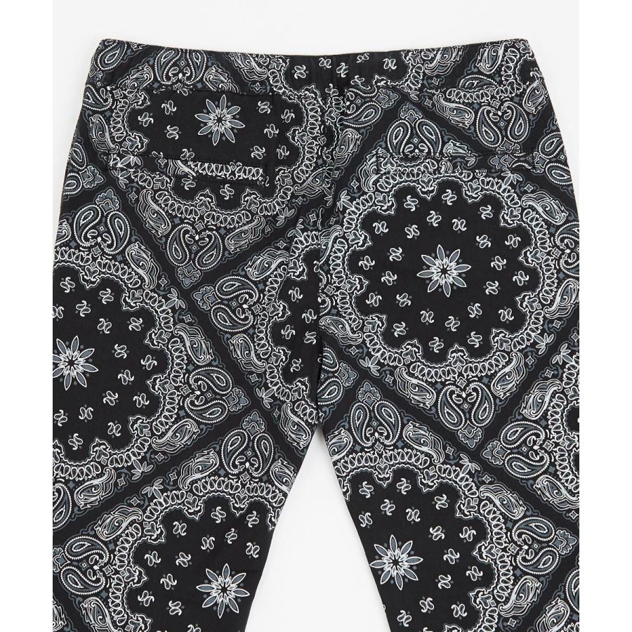 ジョガーパンツ メンズ リブパンツ イージーパンツ ゴムウエスト ペイズリー バンダナ 柄パンツ 総柄 improves | improves | 18