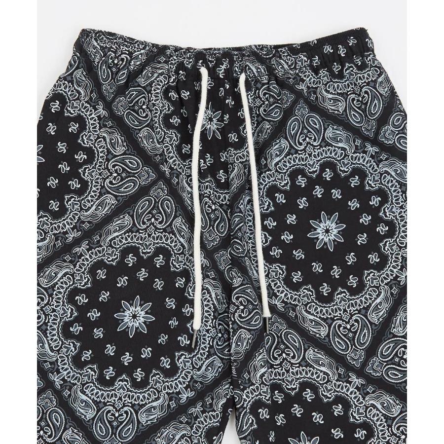 シェフパンツ メンズ バンダナ柄 イージーパンツ ワイドパンツ ペイズリー柄 柄パンツ 大きいサイズ オーバーサイズ | improves | 17