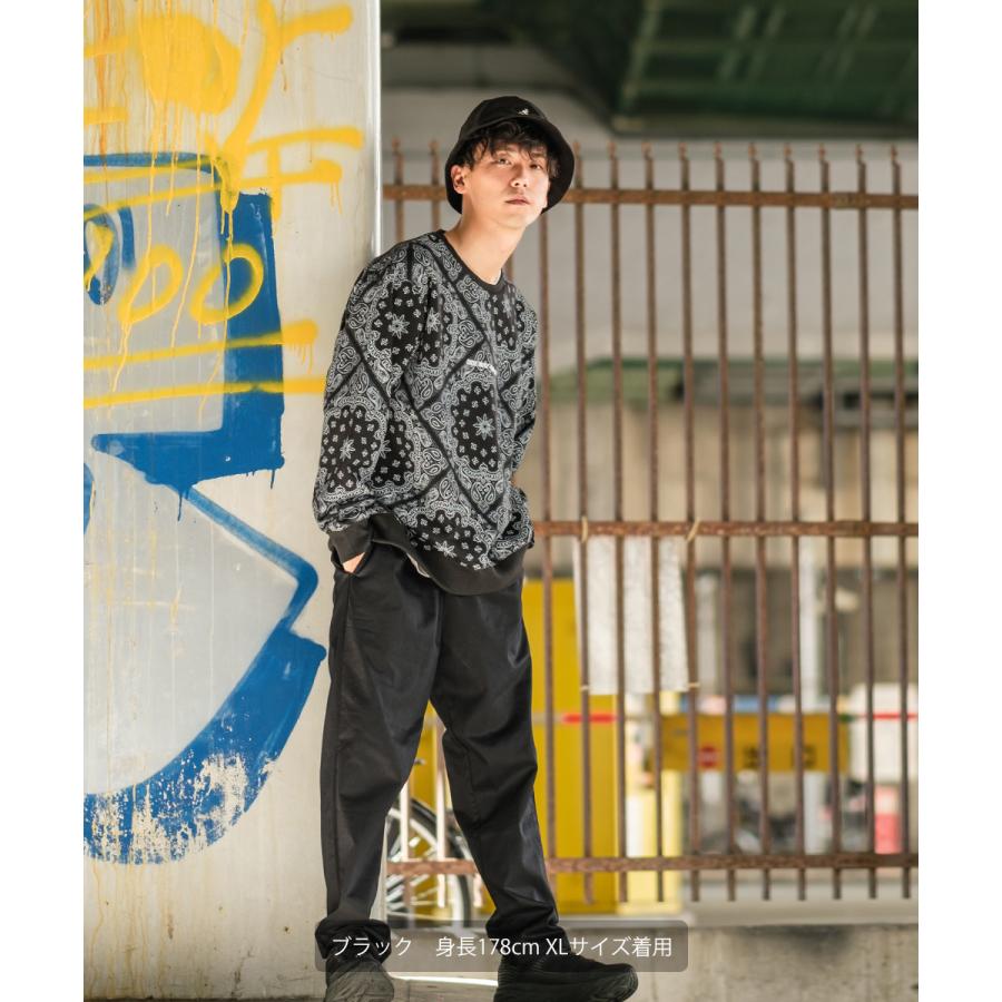 improves（インプローブス） トレーナー メンズ スウェット バンダナ柄