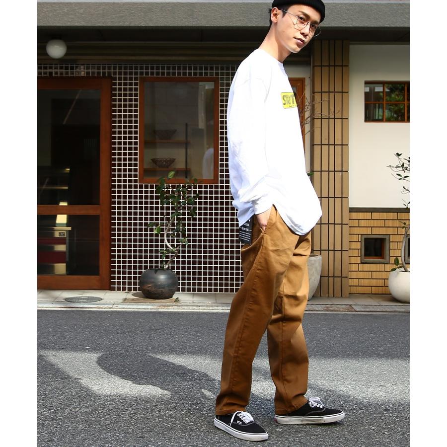 シェフパンツ メンズ ワイドパンツ ウエストゴム ストレッチ ゆったり イージーパンツ ワークパンツ オーバーサイズ 大きいサイズ ビッグシルエット improves | improves | 11