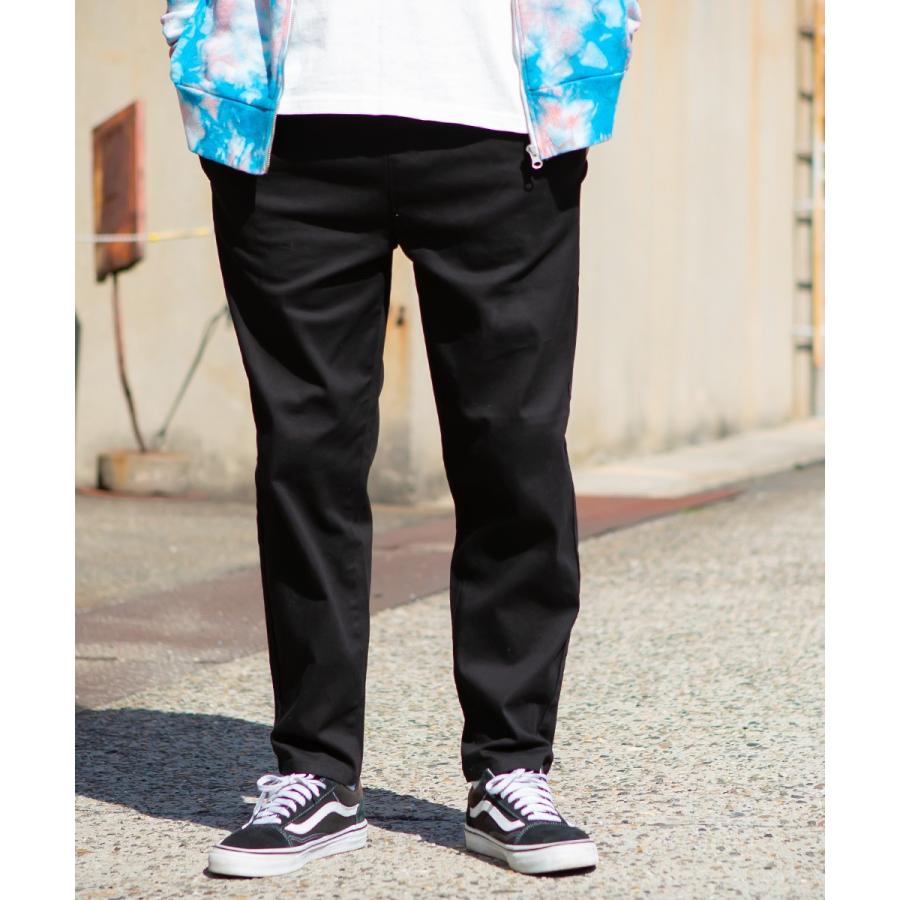 シェフパンツ メンズ ワイドパンツ ウエストゴム ストレッチ ゆったり イージーパンツ ワークパンツ オーバーサイズ 大きいサイズ ビッグシルエット improves | improves | 02