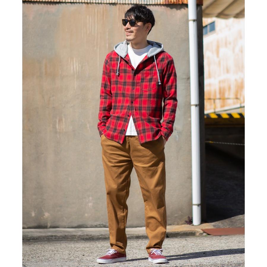 シェフパンツ メンズ ワイドパンツ ウエストゴム ストレッチ ゆったり イージーパンツ ワークパンツ オーバーサイズ 大きいサイズ ビッグシルエット improves | improves | 09