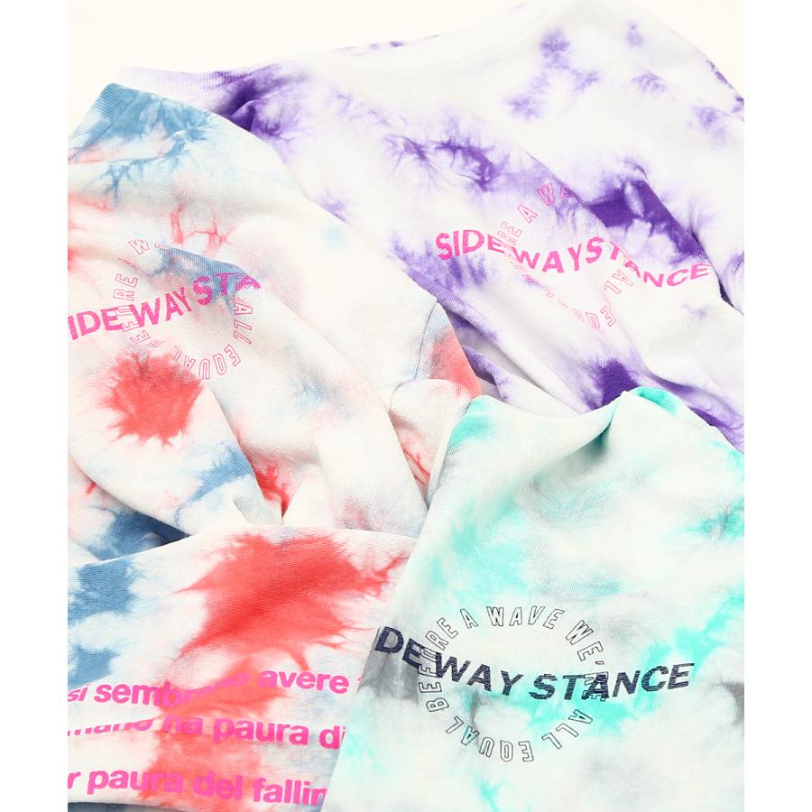 improves ロンT メンズ タイダイ柄 ビッグTシャツ 長袖Tシャツ