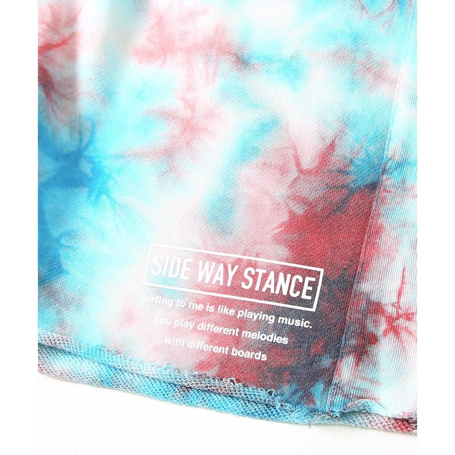 ショートパンツ メンズ ダイダイ柄 スウェット ショーツ ハーフパンツ カットオフ ウエストゴム ロゴ プリント 短パン ハーフパンツ サーフ系 improves | improves | 15