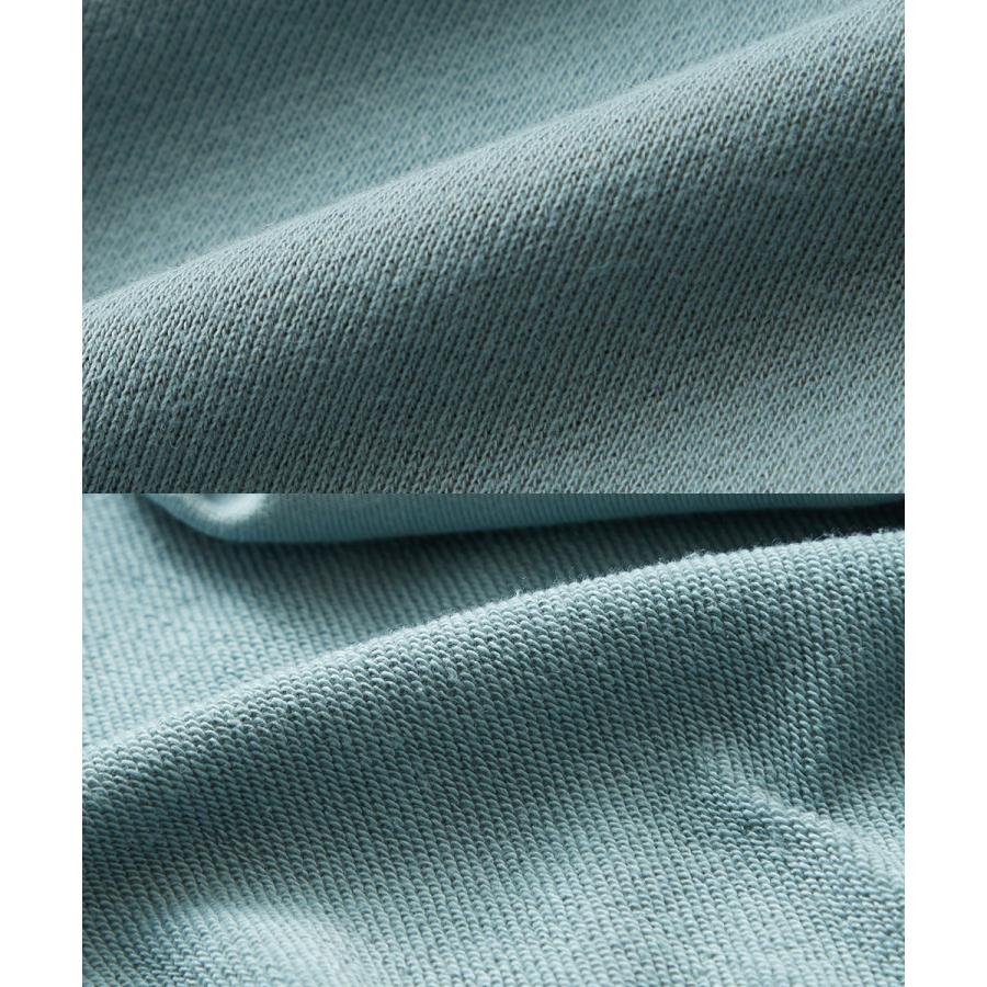 プルオーバーパーカー メンズ 半袖 サイドジップ 裏毛 スウェットパーカー ゆったり 大きいサイズ 無地 シンプル オーバーサイズ ビッグシルエット improves | improves | 19