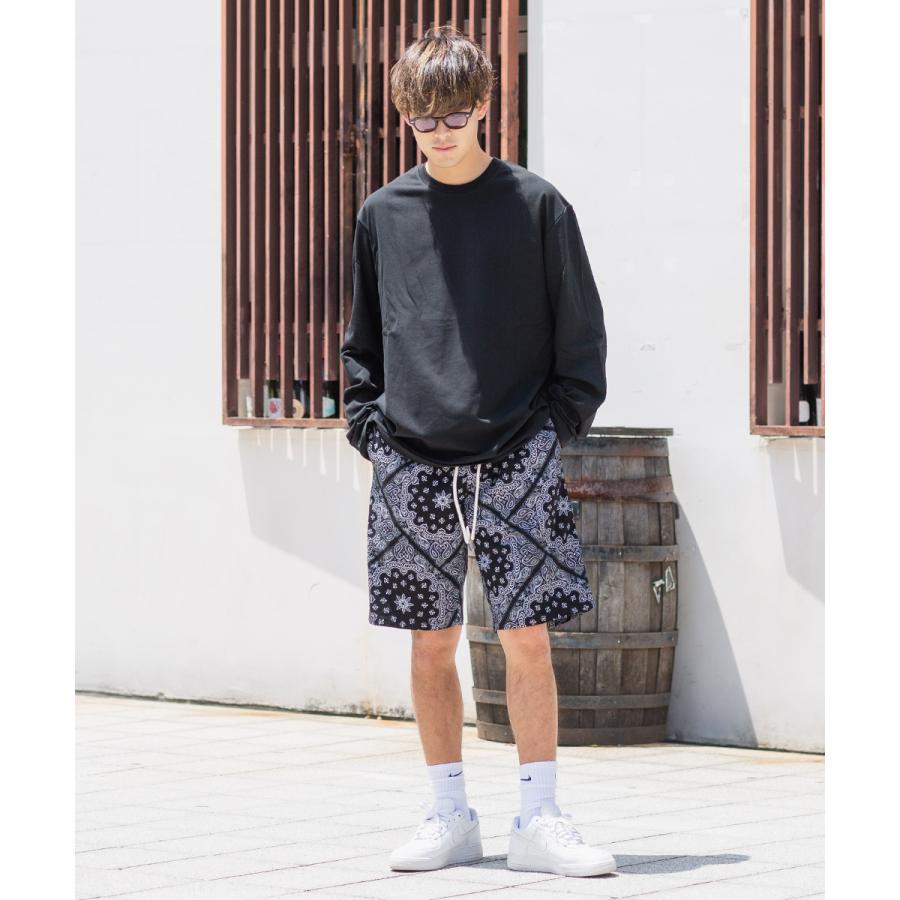 ハーフパンツ メンズ シェフパンツ 柄パンツ 総柄 バンダナ柄 ペイズリー柄 迷彩柄 カモフラ柄 イージーパンツ ショートパンツ ショーツ 短パン improves | improves | 12