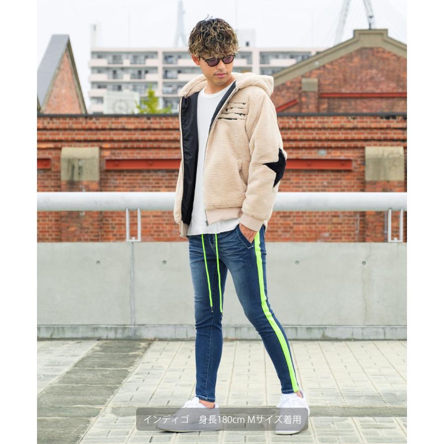 improves（インプローブス） デニム メンズ ラインパンツ ウエストゴム